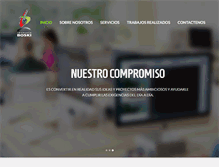 Tablet Screenshot of imprentaboski.com